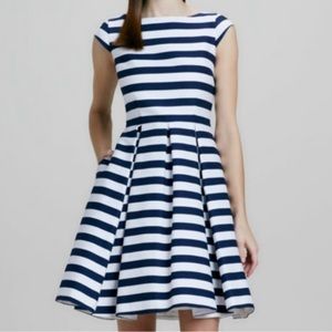 Kate Spade - Mariella Dress - blue + white stripe